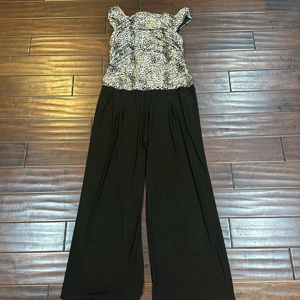 R&M Richard’s animal print Jumpsuit